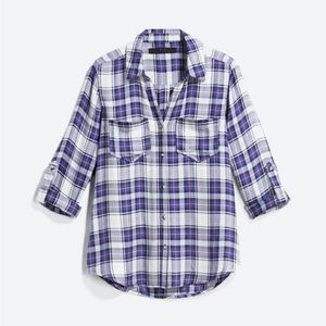 Tinsel Hattie Two Pocket Button Down Top size xs